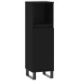 3-piece black plywood bathroom furniture set by vidaXL, Bathroom furniture - Ref: Foro24-3190230, Price: 245,16 €, Discount: %