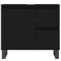 3-piece black plywood bathroom furniture set by vidaXL, Bathroom furniture - Ref: Foro24-3190230, Price: 245,16 €, Discount: %