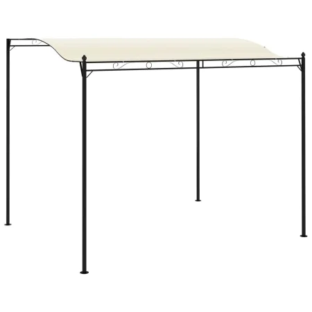 Cremeweißer Stoffpavillon von vidaXL, Zelte und Pavillons - Ref: Foro24-43217, Preis: 187,34 €, Rabatt: %