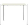 Cream white fabric gazebo by vidaXL, Tents and gazebos - Ref: Foro24-43217, Price: 183,74 €, Discount: %