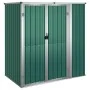 Cobertizo herramientas jardín acero galvanizado 161x89x161 cm de vidaXL, Cobertizos - Ref: Foro24-316209, Precio: 151,70 €, D...