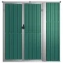 Cobertizo herramientas jardín acero galvanizado 161x89x161 cm de vidaXL, Cobertizos - Ref: Foro24-316209, Precio: 151,70 €, D...