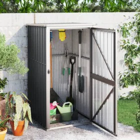 Gartenwerkzeugschuppen aus verzinktem Stahl 88x89x161 cm von vidaXL, Schuppen - Ref: Foro24-316207, Preis: 125,39 €, Rabatt: %
