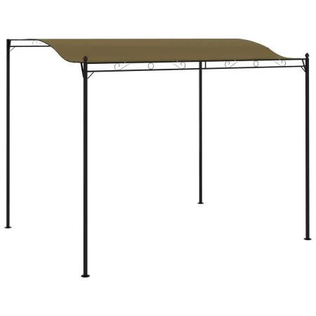 Taupe gray sunshade awning 3x2.4 cm 180 g/m² by vidaXL, Tents and gazebos - Ref: Foro24-312216, Price: 192,44 €, Discount: %