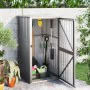 Cobertizo de herramientas jardín acero galvanizado 88x89x161 cm de vidaXL, Cobertizos - Ref: Foro24-316206, Precio: 113,30 €,...