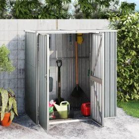 Garden tool shed galvanized steel 161x89x161 cm by vidaXL, Sheds - Ref: Foro24-316210, Price: 143,76 €, Discount: %