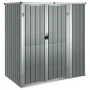 Cobertizo herramientas jardín acero galvanizado 161x89x161 cm de vidaXL, Cobertizos - Ref: Foro24-316210, Precio: 143,29 €, D...