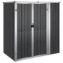 Garten-Werkzeugschuppen aus feuerverzinktem Stahl 161x89x161cm von vidaXL, Schuppen - Ref: Foro24-316211, Preis: 159,90 €, Ra...