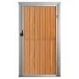 Garden tool shed galvanized steel 88x89x161 cm by vidaXL, Sheds - Ref: Foro24-316208, Price: 113,67 €, Discount: %