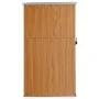 Garden tool shed galvanized steel 88x89x161 cm by vidaXL, Sheds - Ref: Foro24-316208, Price: 113,67 €, Discount: %