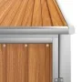 Garden tool shed galvanized steel 88x89x161 cm by vidaXL, Sheds - Ref: Foro24-316208, Price: 113,67 €, Discount: %