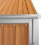 Gartengeräteschuppen aus verzinktem Stahl 88x89x161 cm von vidaXL, Schuppen - Ref: Foro24-316208, Preis: 113,52 €, Rabatt: %