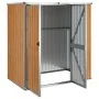Gartengeräteschuppen aus verzinktem Stahl, 161 x 89 x 161 cm von vidaXL, Schuppen - Ref: Foro24-316212, Preis: 150,62 €, Raba...