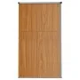 Gartengeräteschuppen aus verzinktem Stahl, 161 x 89 x 161 cm von vidaXL, Schuppen - Ref: Foro24-316212, Preis: 150,62 €, Raba...