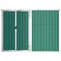 Cobertizo herramientas jardín acero galvanizado 225x89x161 de vidaXL, Cobertizos - Ref: Foro24-316213, Precio: 197,22 €, Desc...