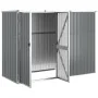 Cobertizo herramientas jardín acero galvanizado 225x89x161 de vidaXL, Cobertizos - Ref: Foro24-316214, Precio: 211,96 €, Desc...