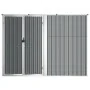 Cobertizo herramientas jardín acero galvanizado 225x89x161 de vidaXL, Cobertizos - Ref: Foro24-316214, Precio: 211,96 €, Desc...