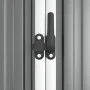 Cobertizo herramientas jardín acero galvanizado 225x89x161 de vidaXL, Cobertizos - Ref: Foro24-316214, Precio: 211,96 €, Desc...