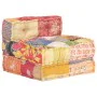 Modular patchwork fabric pouf by vidaXL, Cushions for chairs and sofas - Ref: Foro24-287702, Price: 158,07 €, Discount: %