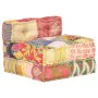 Modular patchwork fabric pouf by vidaXL, Cushions for chairs and sofas - Ref: Foro24-287702, Price: 158,07 €, Discount: %