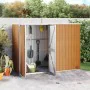 Gartengeräteschuppen aus verzinktem Stahl 225x89x161 von vidaXL, Schuppen - Ref: Foro24-316216, Preis: 187,34 €, Rabatt: %