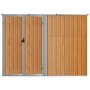 Gartengeräteschuppen aus verzinktem Stahl 225x89x161 von vidaXL, Schuppen - Ref: Foro24-316216, Preis: 187,34 €, Rabatt: %