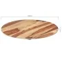 Round table top solid sheesham wood 15-16 mm 60cm by vidaXL, Table tops - Ref: Foro24-285969, Price: 50,44 €, Discount: %