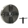 Wood lathe chuck with 4 jaws and M33 connection, black steel, 150x63mm. by vidaXL, Clamps and screws - Ref: Foro24-147832, Pr...