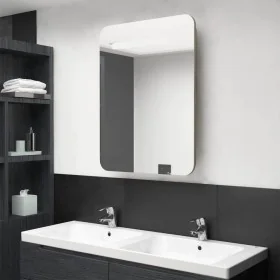 Bathroom cabinet with mirror oak color 60x11x80 cm by vidaXL, bathroom vanities - Ref: Foro24-326507, Price: 124,00 €, Discou...