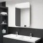 Badezimmerschrank mit Spiegel in Eichenfarbe 60x11x80 cm von vidaXL, Badezimmerwaschtische - Ref: Foro24-326507, Preis: 124,0...