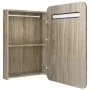 Badezimmerschrank mit Spiegel in Eichenfarbe 60x11x80 cm von vidaXL, Badezimmerwaschtische - Ref: Foro24-326507, Preis: 124,0...
