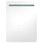 Badezimmerschrank mit Spiegel und LED Weiß und Eiche 60x11x80 cm von vidaXL, Badezimmerwaschtische - Ref: Foro24-326508, Prei...