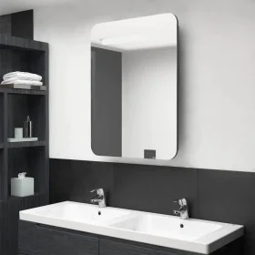 Bathroom cabinet with anthracite gray mirror 60x11x80 cm by vidaXL, bathroom vanities - Ref: Foro24-326510, Price: 126,18 €, ...