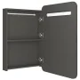 Badezimmerschrank mit anthrazitgrauem Spiegel 60x11x80 cm von vidaXL, Badezimmerwaschtische - Ref: Foro24-326510, Preis: 126,...
