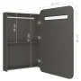 Badezimmerschrank mit anthrazitgrauem Spiegel 60x11x80 cm von vidaXL, Badezimmerwaschtische - Ref: Foro24-326510, Preis: 126,...