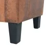 Three-seater brown faux suede sofa by vidaXL, Sofas - Ref: Foro24-245586, Price: 411,23 €, Discount: %