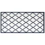 Navy blue and white reversible outdoor rug 80x150 cm by vidaXL, Outdoor protectors - Ref: Foro24-364800, Price: 18,73 €, Disc...