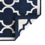 Navy blue and white reversible outdoor rug 80x150 cm by vidaXL, Outdoor protectors - Ref: Foro24-364800, Price: 18,73 €, Disc...