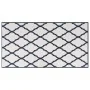 Wende-Außenteppich in Marineblau und Weiß, 80 x 150 cm von vidaXL, Outdoor-Protektoren - Ref: Foro24-364782, Preis: 25,10 €, ...