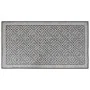 Reversible gray and white outdoor rug 80x150 cm by vidaXL, Outdoor protectors - Ref: Foro24-364797, Price: 30,78 €, Discount: %