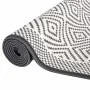 Reversible gray and white outdoor rug 80x150 cm by vidaXL, Outdoor protectors - Ref: Foro24-364797, Price: 30,78 €, Discount: %