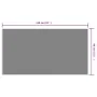 Reversible gray and white outdoor rug 80x150 cm by vidaXL, Outdoor protectors - Ref: Foro24-364797, Price: 30,78 €, Discount: %