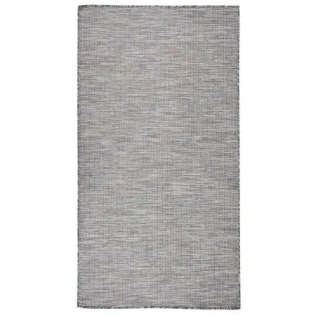 Brown and blue flat weave outdoor rug 80x150 cm by vidaXL, Rugs - Ref: Foro24-340813, Price: 22,63 €, Discount: %