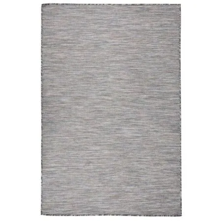 Flachgewebter Outdoor-Teppich in Braun und Blau, 120 x 170 cm von vidaXL, Teppiche - Ref: Foro24-340816, Preis: 35,96 €, Raba...