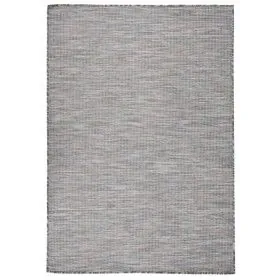 Flachgewebter Outdoor-Teppich in Braun und Blau, 160 x 230 cm von vidaXL, Teppiche - Ref: Foro24-340818, Preis: 60,68 €, Raba...