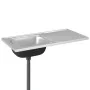 Fregadero de cocina con escurridor acero inox 1000x500x155 mm de vidaXL, Fregaderos - Ref: Foro24-147236, Precio: 122,71 €, D...