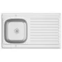 Kitchen sink with stainless steel drainer 1000x600x155 mm by vidaXL, Sinks - Ref: Foro24-147237, Price: 172,46 €, Discount: %