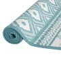 Reversible graue und wassergrüne Außenteppich 80x150 cm von vidaXL, Outdoor-Protektoren - Ref: Foro24-364791, Preis: 30,58 €,...