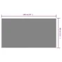 Reversible graue und wassergrüne Außenteppich 80x150 cm von vidaXL, Outdoor-Protektoren - Ref: Foro24-364791, Preis: 30,58 €,...