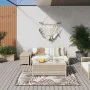 Alfombra de exterior gris y blanca reversible 80x150 cm de vidaXL, Protectores para exterior - Ref: Foro24-364788, Precio: 21...